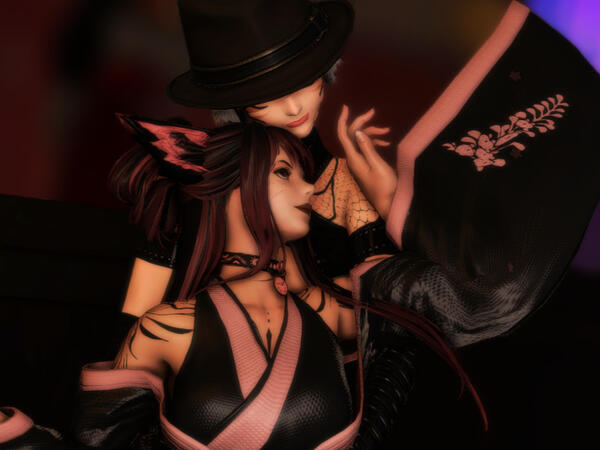 Sel and Miko, her Lovely Foxglove